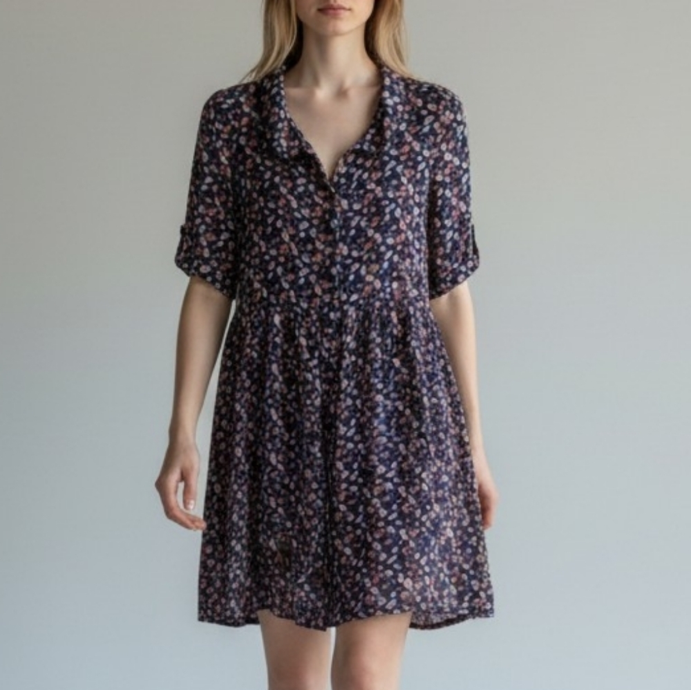 Nice Claup Japanese Brand Floral Dress